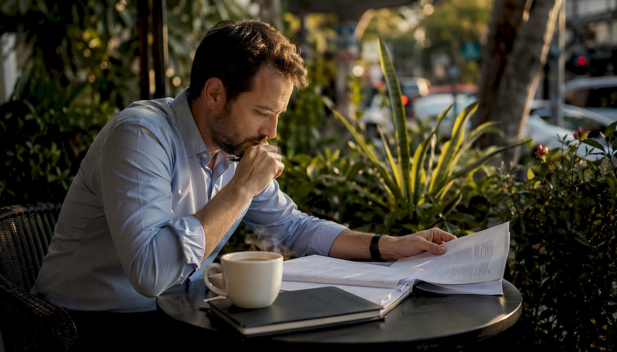 Psychologist in office studying conspiracy theories