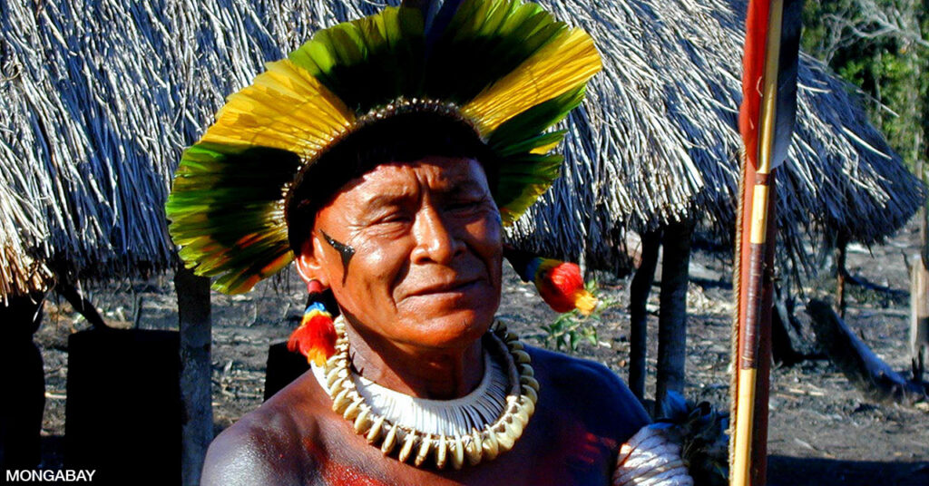 A tribe leader